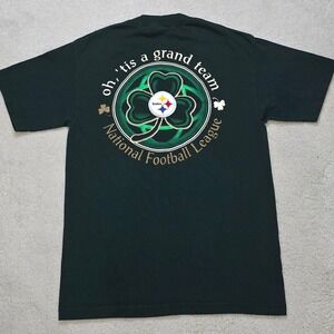 Pittsburgh Steelers NFL Green Shamrock T Shirt Size Medium NFL TEAM NWOT